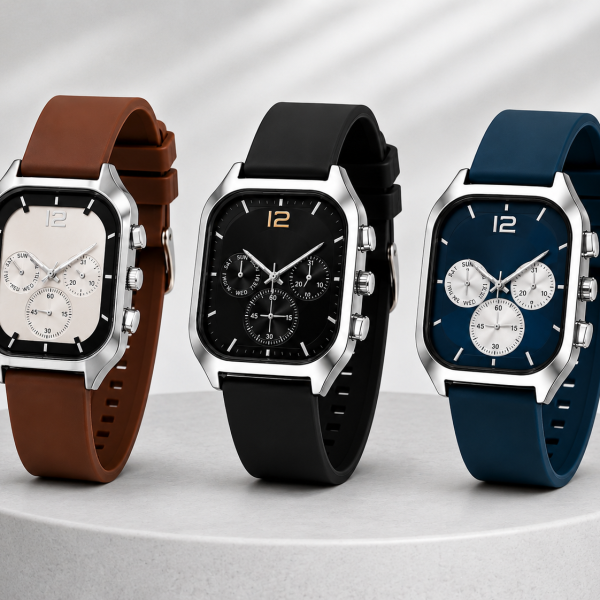Fenton Premium Analog Watch Combo Pack of 3 for Men | Stylish Casual & Formal Wrist Watches